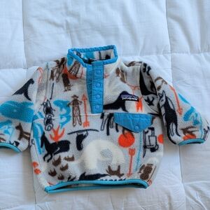 Patagonia Kids' Multicolor Fleece Pullover